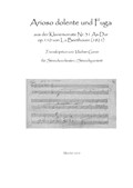 L. v. Beethoven: Arioso dolente und Fuga aus der Klaviersonate Nr.31 As-Dur