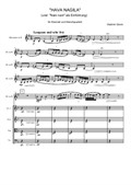 Hava Nagila für Klarinette und Streichquartett